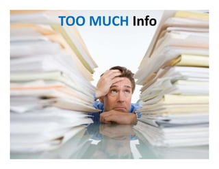 TOO MUCH Info
 