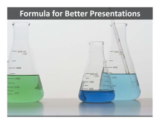 Formula for Better Presentations
 