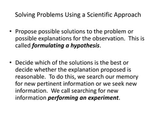 The Scientific Method Power Point | PPTX