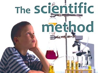 The scientific method 
 