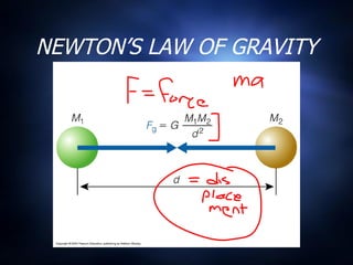 NEWTON’S LAW OF GRAVITY 