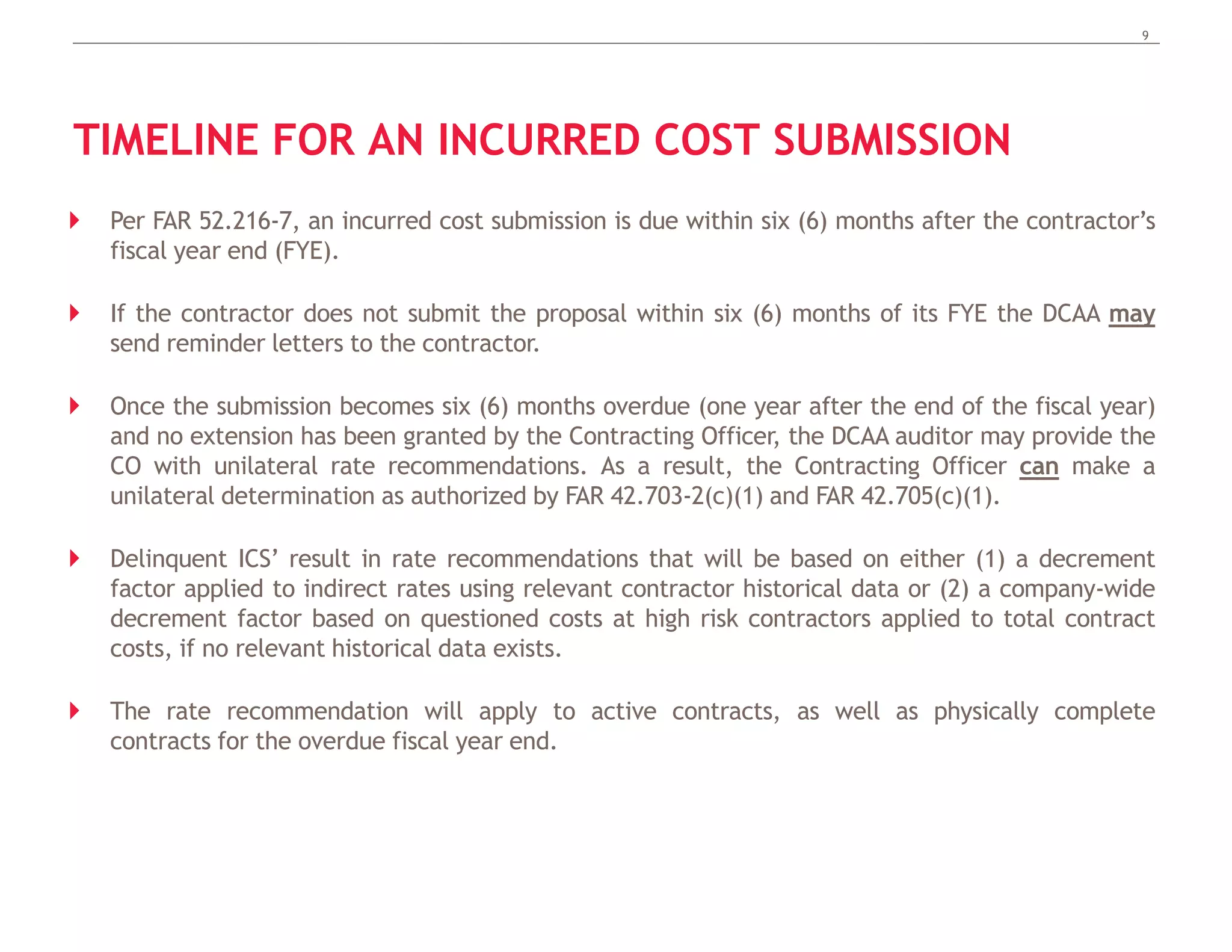 The Scoop on the Incurred Cost Submission PPTX