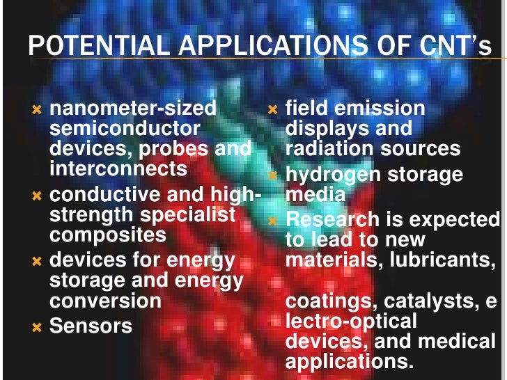 The scope of nanotechnology