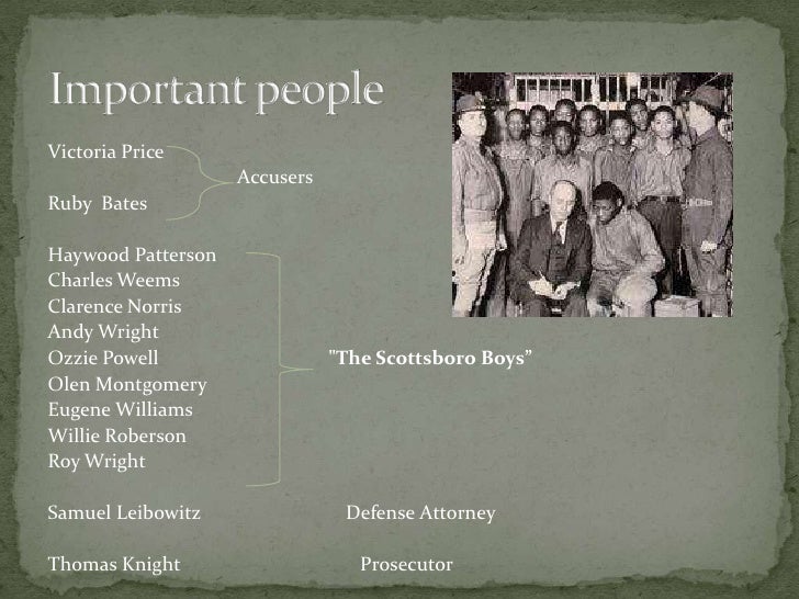 The Scottsboro Trials