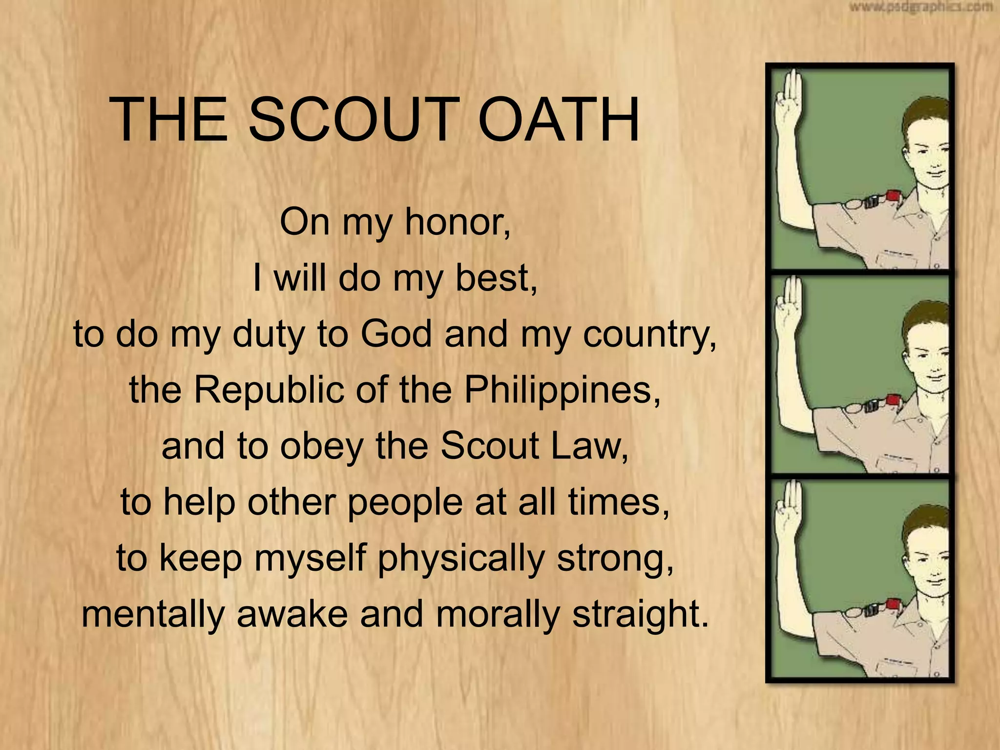 The scout oath | PPTX
