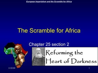 The Scramble for Africa Chapter 25 section 2 