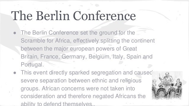 The Scramble For Africa Pbl