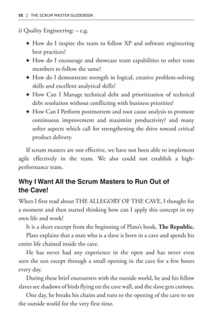 The scrum master guidebook sample chapter | PDF