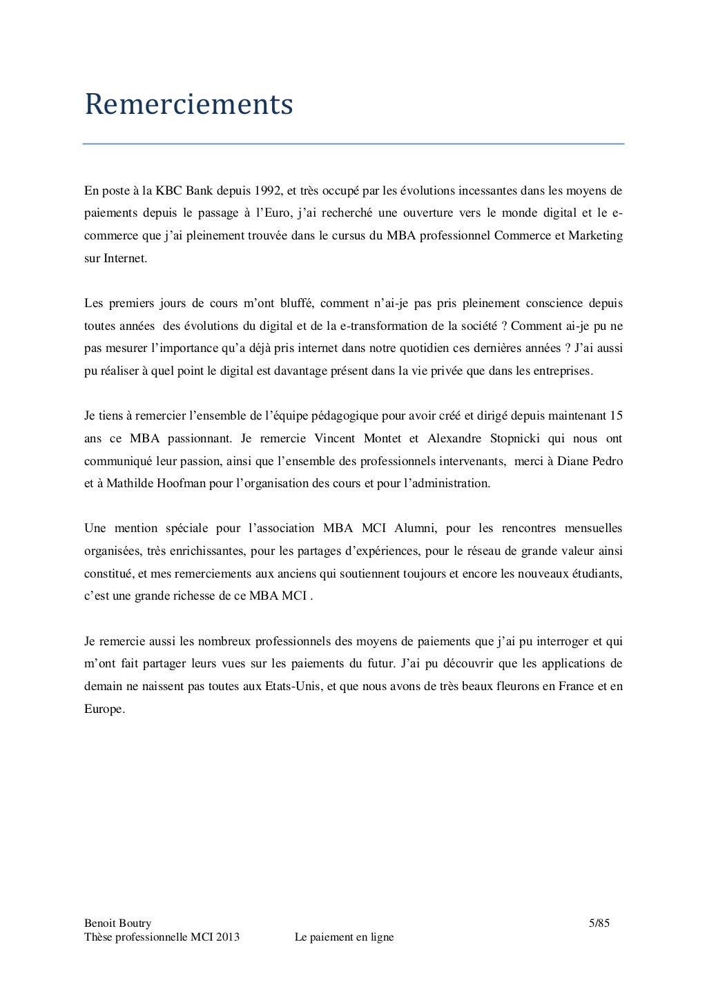 Le paiement en ligne