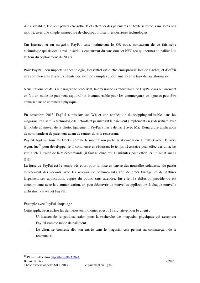 Le paiement en ligne