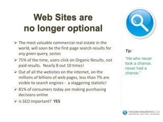 Pay Per Click BenefitsProvides Instant Visitors To Your SiteHighly CompetitiveTypical Conversion Rates are 0.3-4%PPC is a great way to test the marketPPC is a great way to test your sales copyTip:Use Google Cash Detective to uncover profitable keywords, and Speed PPC to automatically setup campaigns.