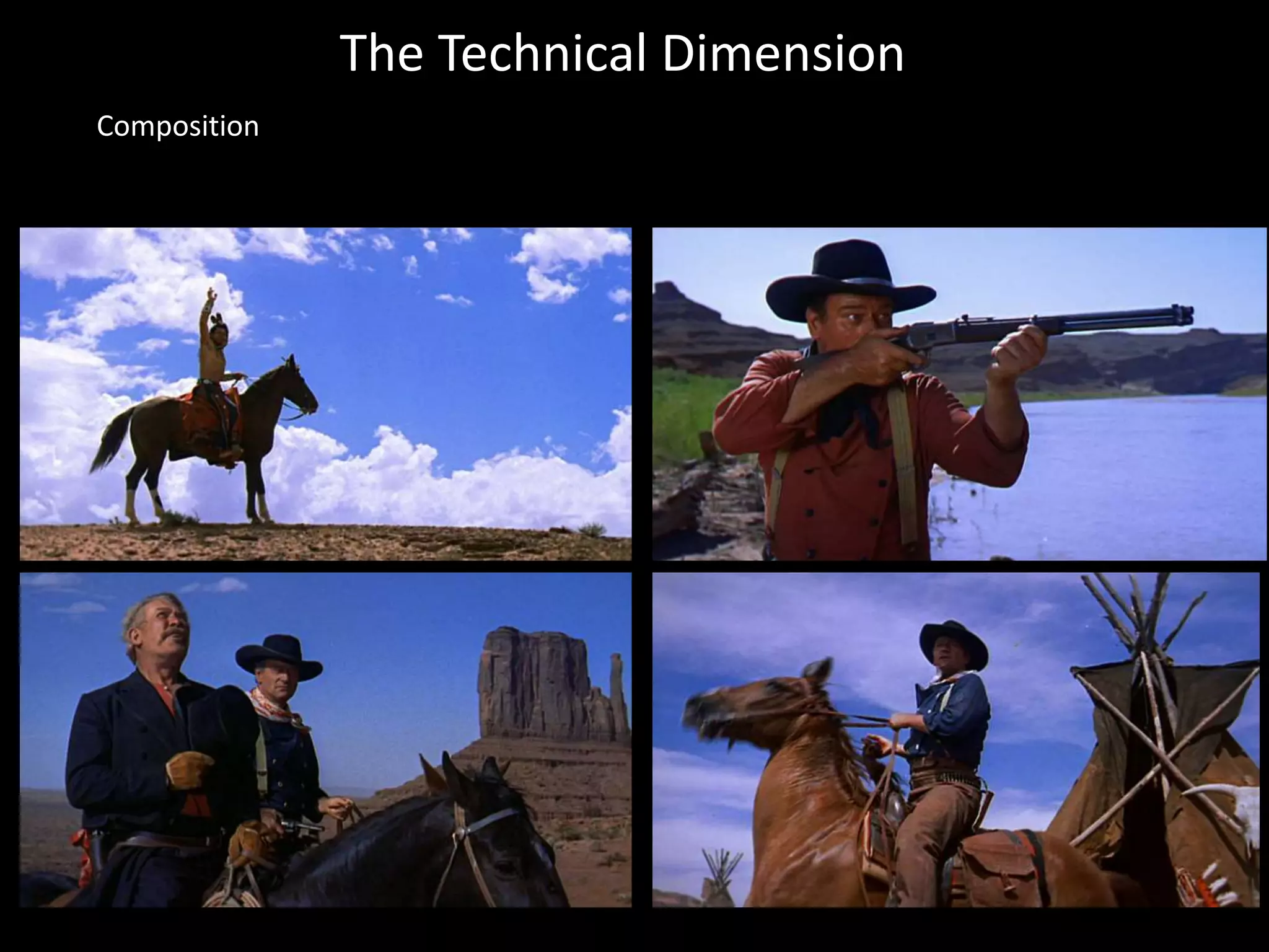 The Technical Dimension
Composition
 