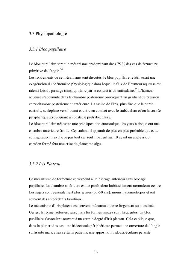 Prise en charge à long terme du glaucome aigu par Prise en charge à long terme du glaucome aigu par