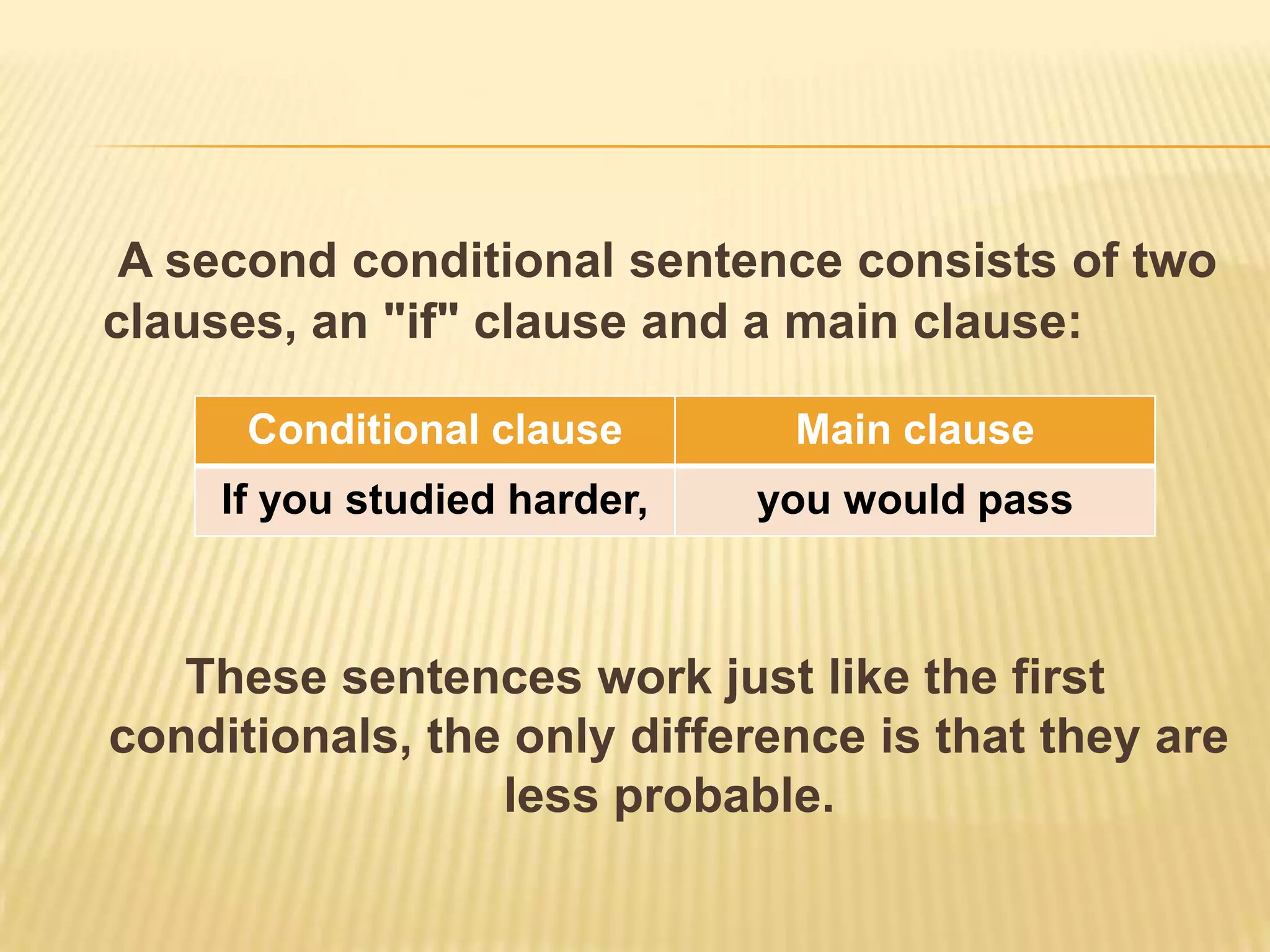 The second conditional | PPT