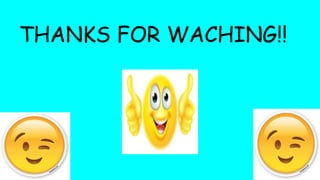 THANKS FOR WACHING!!
 