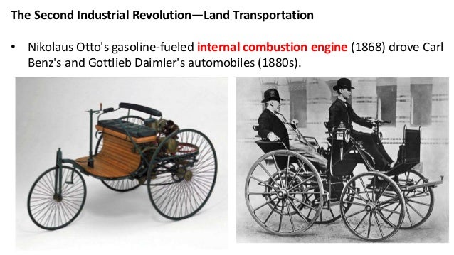 Image result for vehicles of 2nd industrial revolution