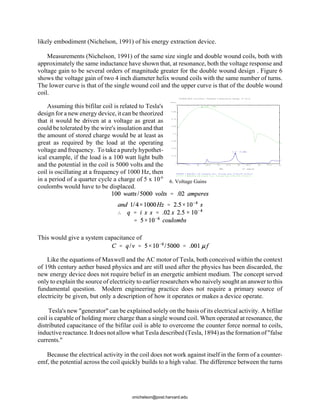 The second law thermodynamics and tesla's fuelless generator | PDF