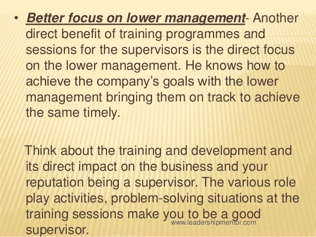 being a good supervisor barca fontanacountryinn com being a supervisor