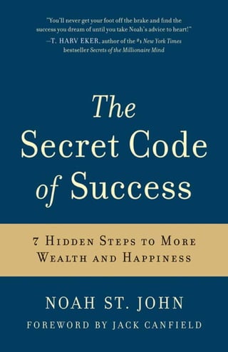 The secret code of success   by noah st. john