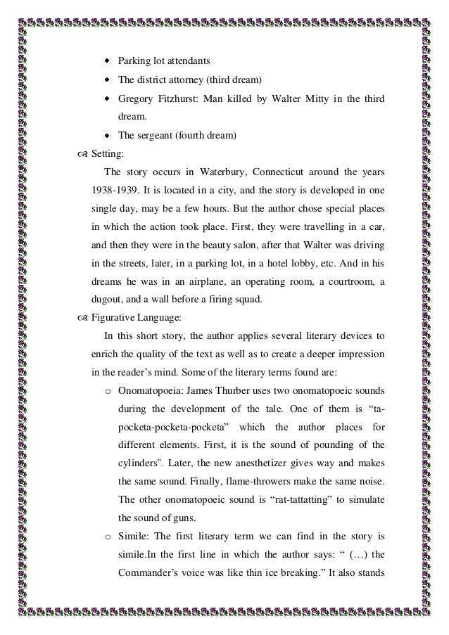 Fire Sprinkler Essay The Secret Lifee Of Walter Mitty Analysis Parking Lot Attendants The To Kill A Mockingbird Symbolism Essay also Essay On Scarcity Of Water The Secret Life Of Walter Mitty Essay Walter Mitty Essay Best Images Essay Childhood Memories
