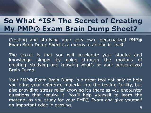 PMP Trainingsunterlagen