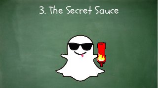 Snapchat’s secret sauce lies in its roots
as a messaging service.
 