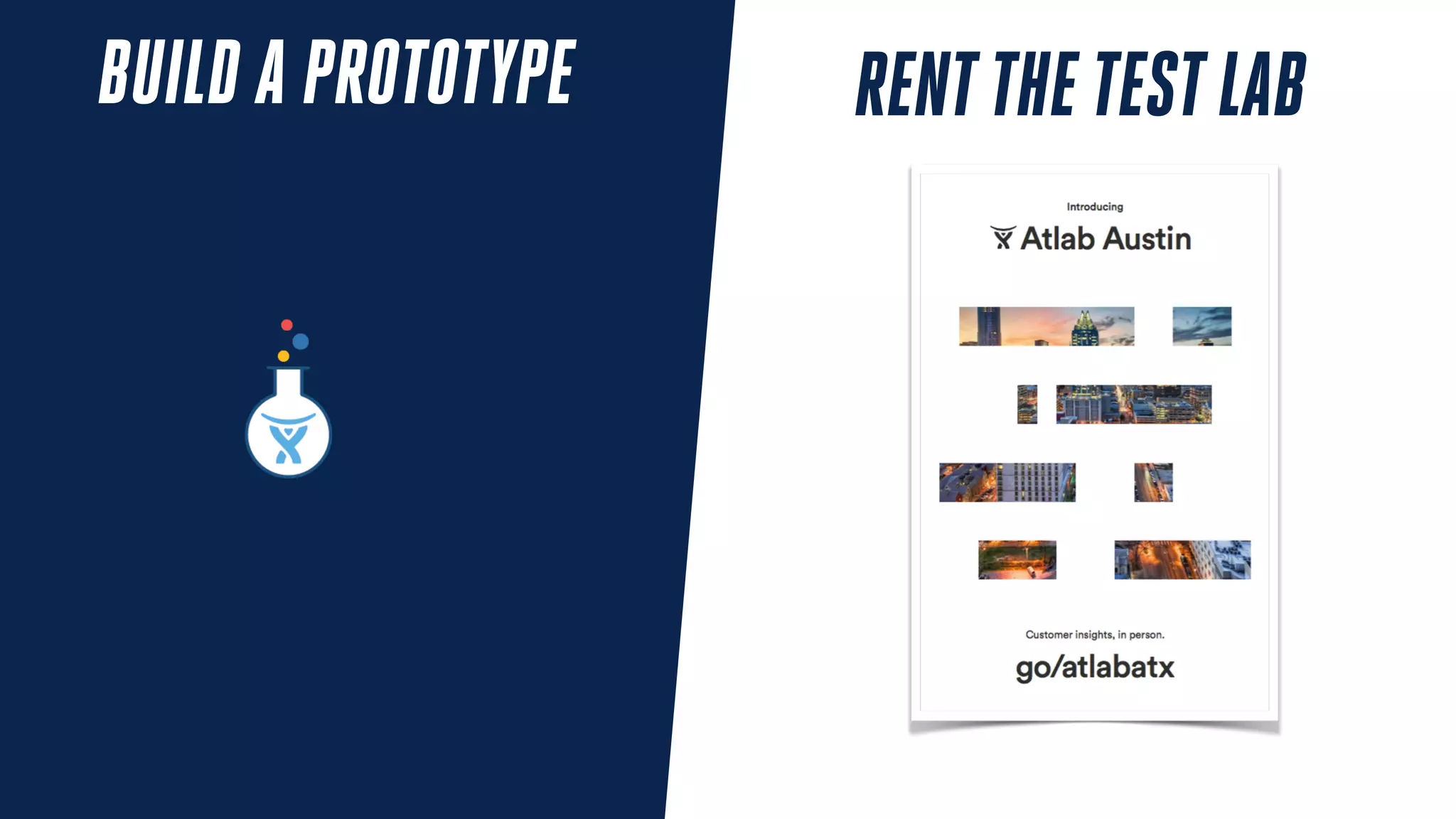 BUILD A PROTOTYPE RENTTHETESTLAB
 