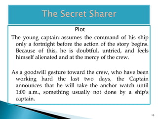 the secret sharer characters