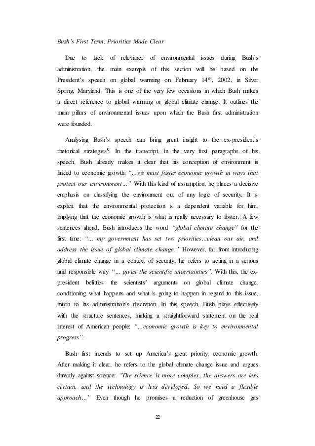 Short speech on deforestation