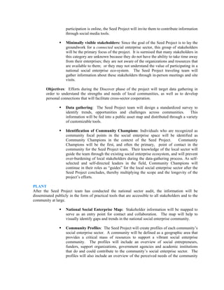 The seed project scope | PDF