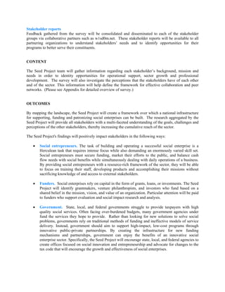 The seed project scope | PDF