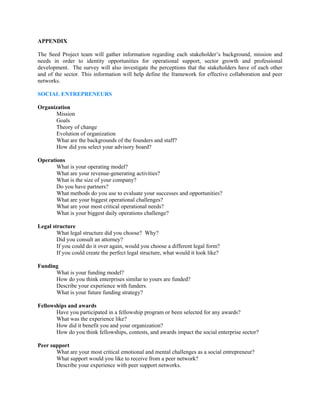 The seed project scope | PDF