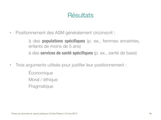 Supprimer les paiements directs des soins en Afrique subsaharienne (soutenance de thèse)