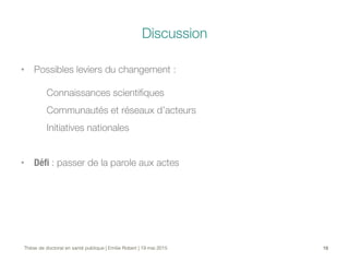 Supprimer les paiements directs des soins en Afrique subsaharienne (soutenance de thèse)