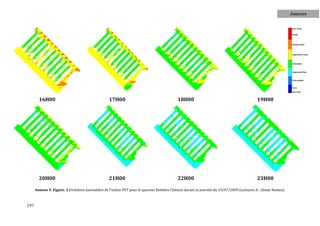 Annexes




        16H00                                      17H00                                     18H00                                           19H00




        20H00                                      21H00                                     22H00                                           23H00

      Annexe V. Figure. 1 Evolution journalière de l'indice PET pour le quartier Bottière Chénaie durant la journée du 19/07/2009 (scénario A : climat Nantes).



297
 