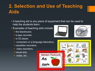 The selection and use of supplementary materials and | PPT