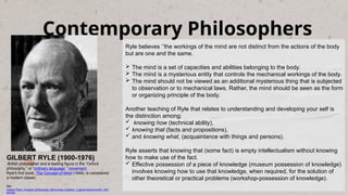 Gilbert Ryle Young Unit 1 The Self According to Philosophers.pptx