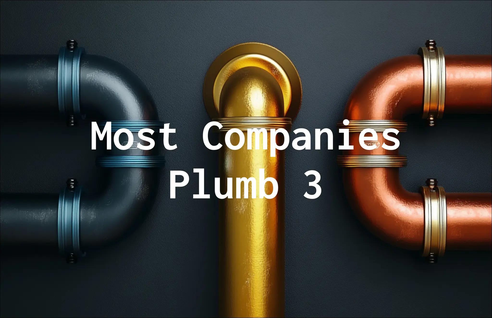 Most Companies
Plumb 3
 