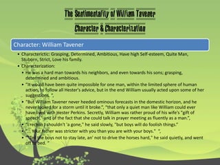 the sentimentality of william tavener analysis