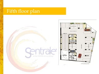 Fifth floor plan
 