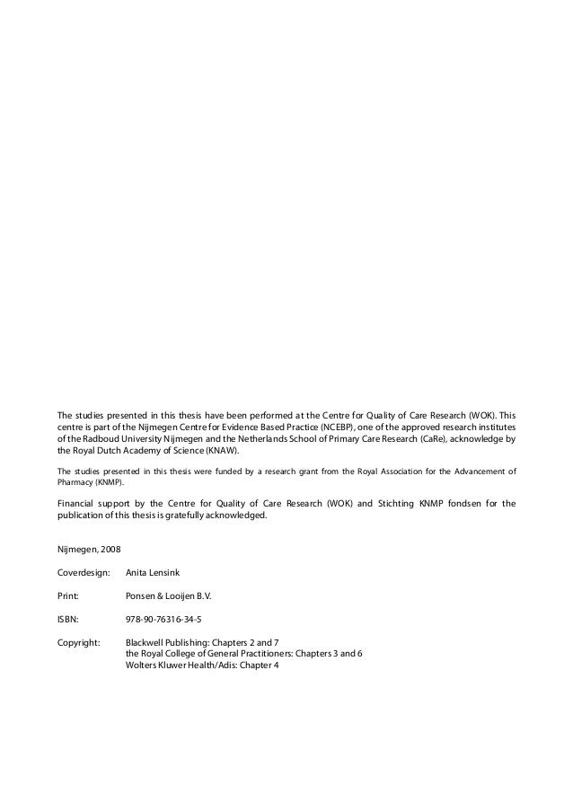 Phd thesis in safety management