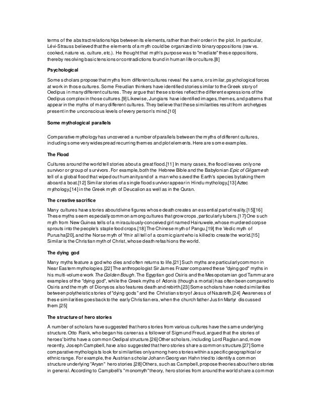 Comparative Mythologies The September 11th Terrorist Attacks Comparative Mythologies The September 11th Terrorist Attacks