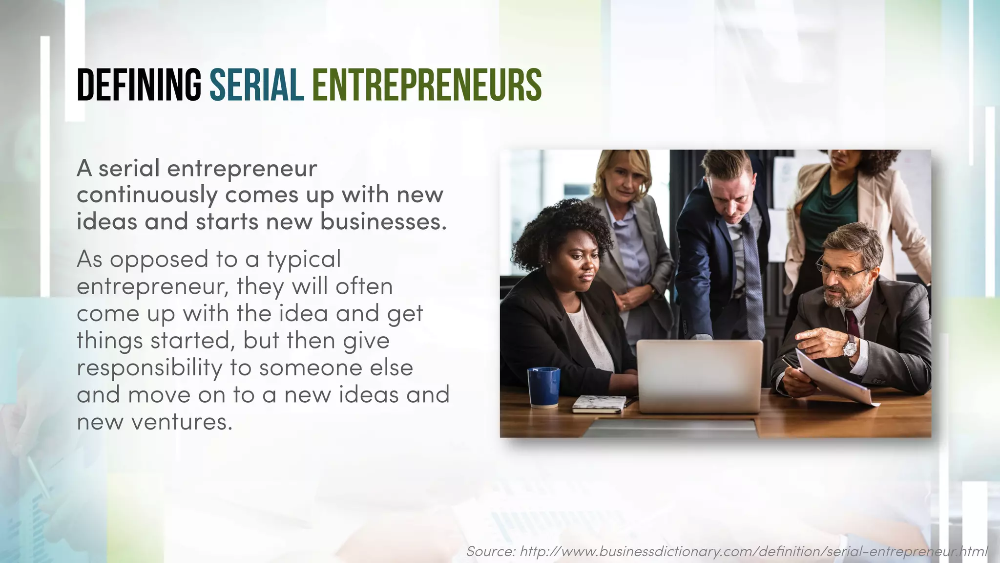 Serial Entrepreneurs: Key Facts & Required Mindset (Hi-Res) | PPT