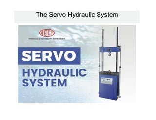 The Servo Hydraulic System
 