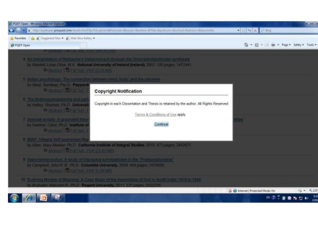 Theses database picture