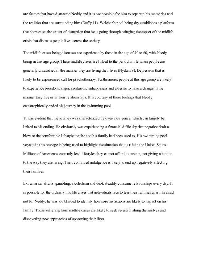 swimming essay