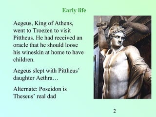 Aegeus Greek Mythology