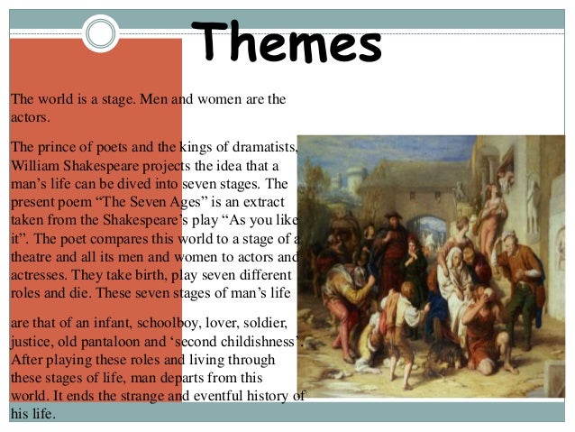 Seven ages of man short summary picture