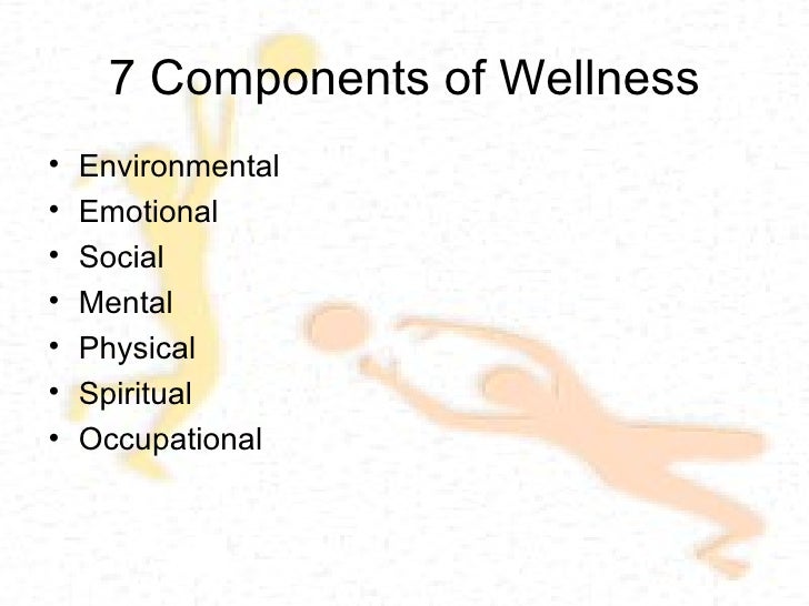 The seven components of wellness