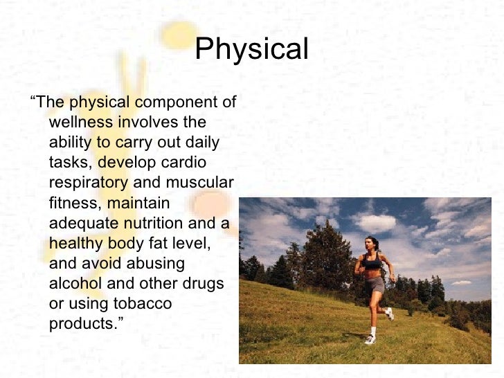 The seven components of wellness